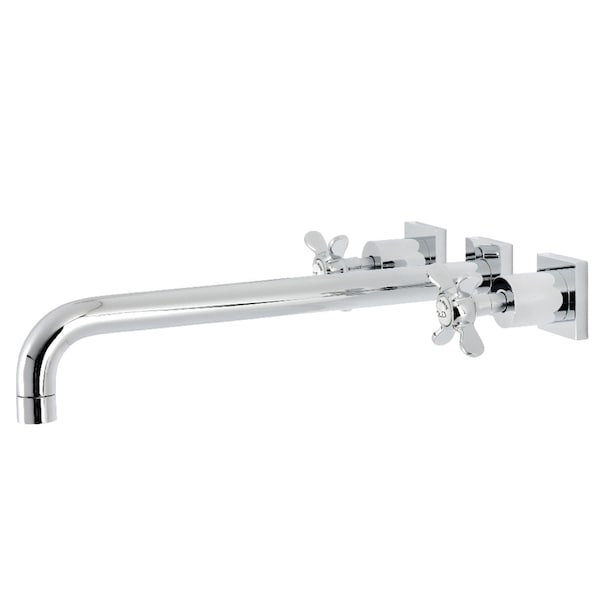Kingston Brass KS6041BEX Wall Mount Tub Faucet, Polished Chrome KS6041BEX - main